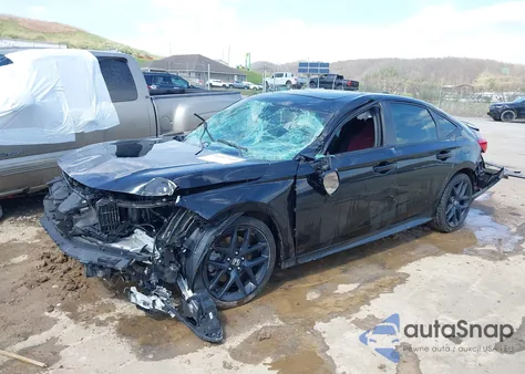 2022 Honda Civic Si Sedan из США, поврежденный, VIN 2HGFE1E59NH476872